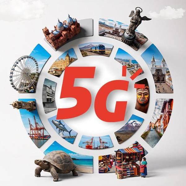 Claro amplía cobertura 5G a 25 ciudades en Ecuador